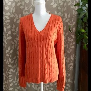 Chaps V-neck sweater size XL